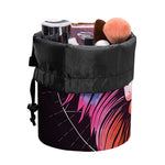 Colorful Leo Sign Print Drawstring Makeup Bag