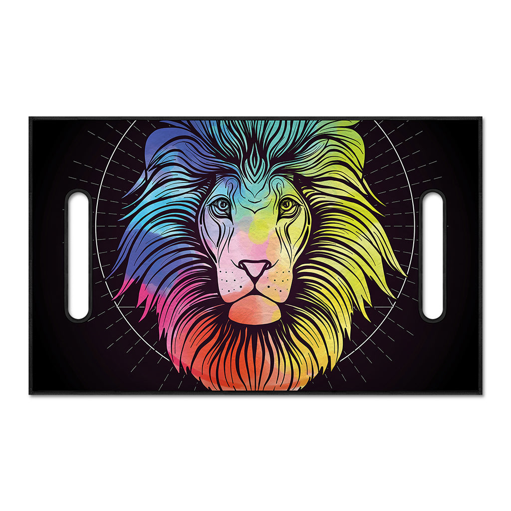 Colorful Leo Sign Print Golf Cart Seat Cover