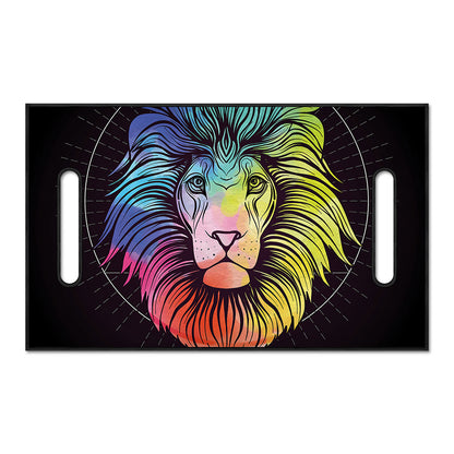 Colorful Leo Sign Print Golf Cart Seat Cover