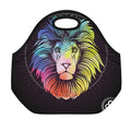 Colorful Leo Sign Print Neoprene Lunch Bag
