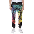 Colorful Leo Sign Print Joggers