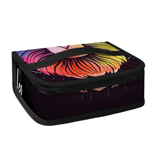 Colorful Leo Sign Print Small Lunch Bag