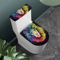 Colorful Leo Sign Print Toilet Lid And Tank Cover Set