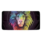 Colorful Leo Sign Print Towel