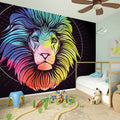 Colorful Leo Sign Print Wall Sticker