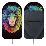 Colorful Leo Sign Print Waterproof Car Seat Cover