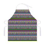 Colorful Leopard Navajo Tribal Print Adjustable Apron