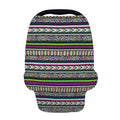 Colorful Leopard Navajo Tribal Print Baby Seat Cover