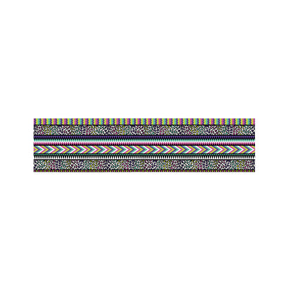 Colorful Leopard Navajo Tribal Print Bed Runner