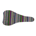Colorful Leopard Navajo Tribal Print Bicycle Seat Cover