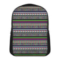 Colorful Leopard Navajo Tribal Print Casual Backpack