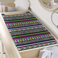Colorful Leopard Navajo Tribal Print Changing Pad Cover