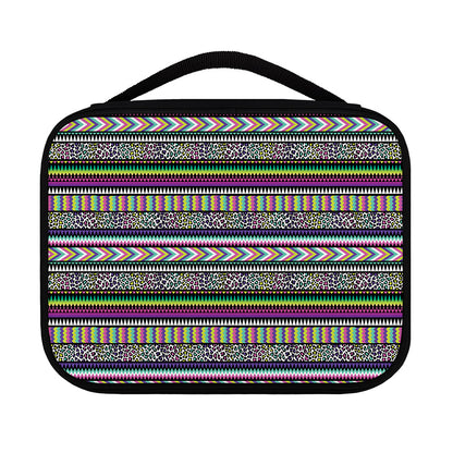 Colorful Leopard Navajo Tribal Print Classic Bible Case