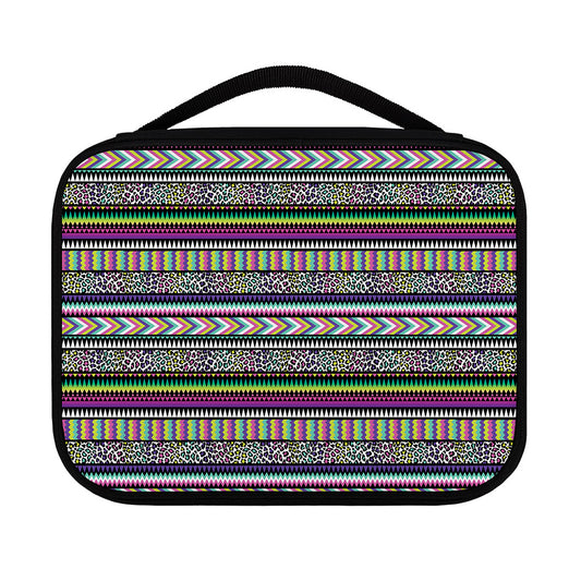 Colorful Leopard Navajo Tribal Print Classic Bible Case