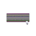 Colorful Leopard Navajo Tribal Print Extended Mouse Pad