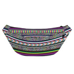 Colorful Leopard Navajo Tribal Print Fanny Pack