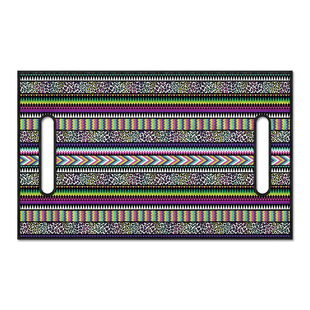 Colorful Leopard Navajo Tribal Print Golf Cart Seat Cover