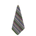 Colorful Leopard Navajo Tribal Print Hand Towel