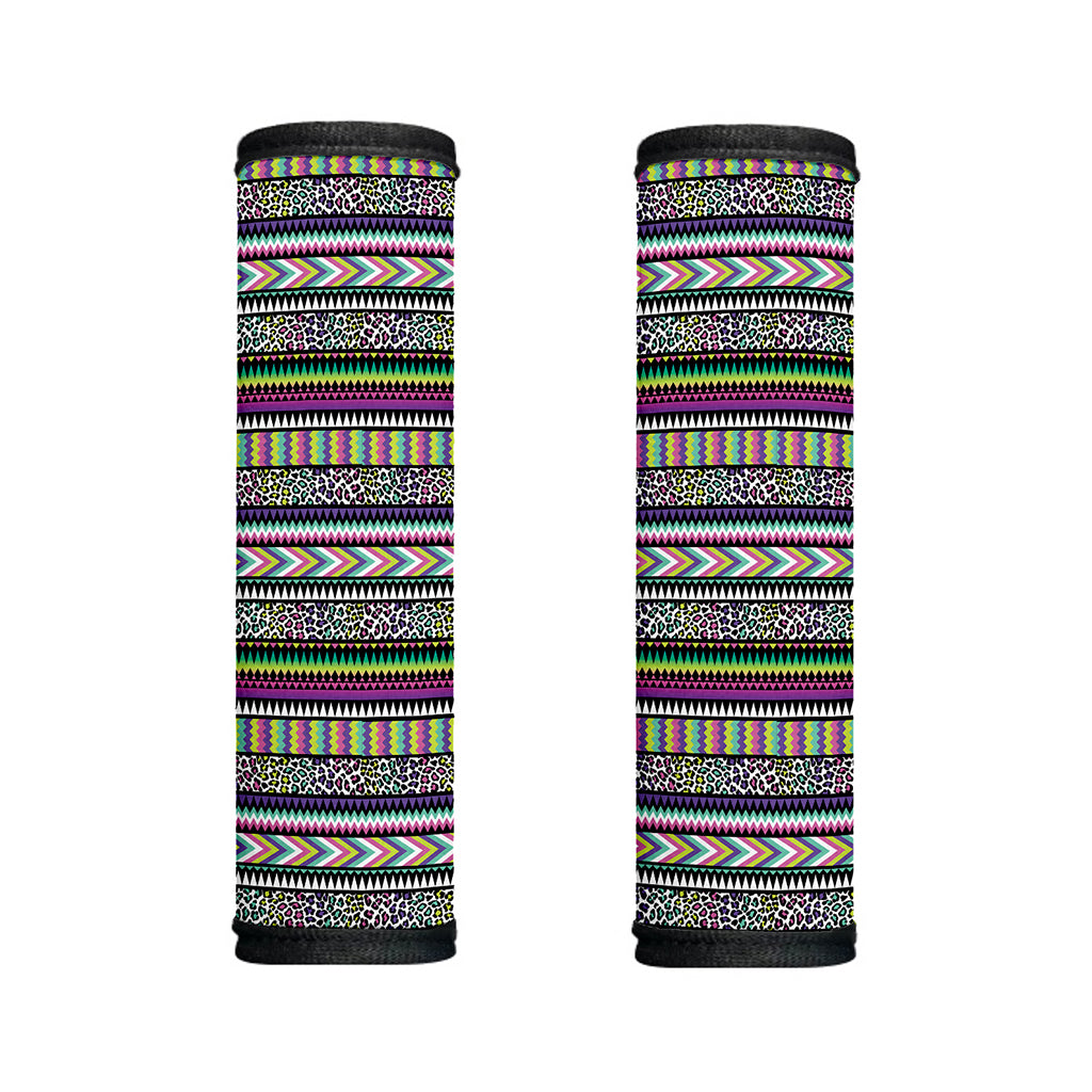 Colorful Leopard Navajo Tribal Print Handle Covers
