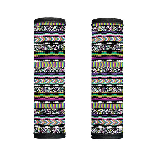 Colorful Leopard Navajo Tribal Print Handle Covers