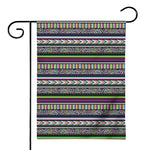 Colorful Leopard Navajo Tribal Print House Flag