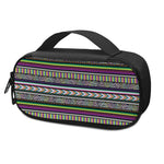 Colorful Leopard Navajo Tribal Print Insulin Cooler Travel Case