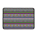 Colorful Leopard Navajo Tribal Print Kitchen Mat