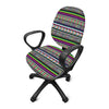 Colorful Leopard Navajo Tribal Print Office Chair Cover