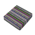 Colorful Leopard Navajo Tribal Print Outdoor Seat Cushion Cover