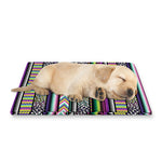 Colorful Leopard Navajo Tribal Print Pet Cooling Mat Cover