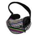 Colorful Leopard Navajo Tribal Print Pet Sling Carrier