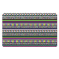 Colorful Leopard Navajo Tribal Print Polyester Doormat