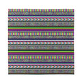 Colorful Leopard Navajo Tribal Print Silk Bandana
