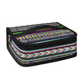 Colorful Leopard Navajo Tribal Print Small Lunch Bag