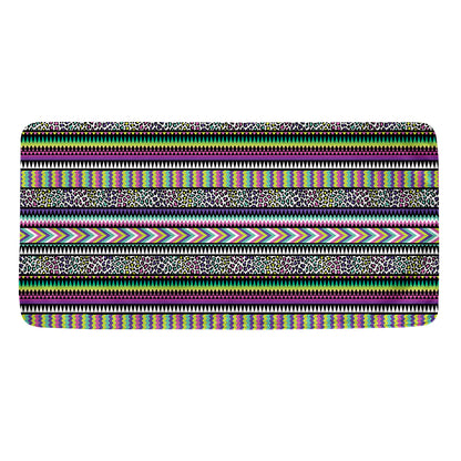 Colorful Leopard Navajo Tribal Print Towel