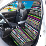 Colorful Leopard Navajo Tribal Print Waterproof Car Seat Cover