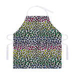 Colorful Leopard Print Adjustable Apron