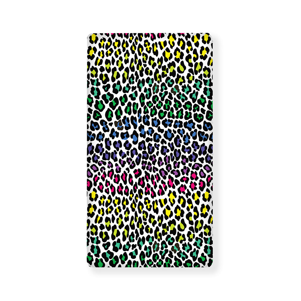 Colorful Leopard Print Baby Crib Sheet