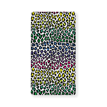 Colorful Leopard Print Baby Crib Sheet