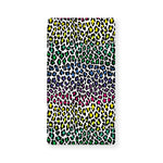Colorful Leopard Print Baby Crib Sheet