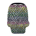 Colorful Leopard Print Baby Seat Cover
