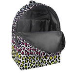 Colorful Leopard Print Backpack
