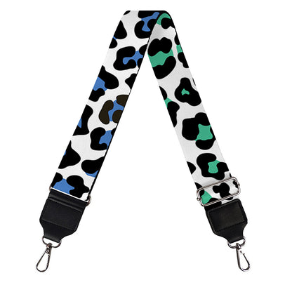 Colorful Leopard Print Bag Strap
