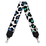 Colorful Leopard Print Bag Strap