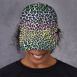 Colorful Leopard Print Baseball Cap