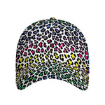 Colorful Leopard Print Baseball Cap