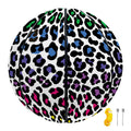 Colorful Leopard Print Basketball