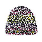 Colorful Leopard Print Beanie