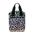 Colorful Leopard Print Bible Tote Bag