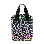 Colorful Leopard Print Bible Tote Bag